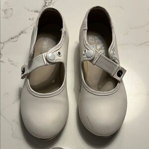 Elegant White Kids Dress Shoes